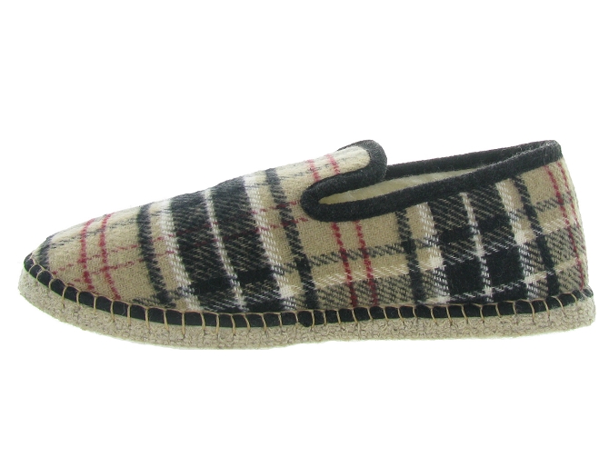 chaussons et pantoufles - Charentaises Hiver - homme - Synthétique - Beige - La maison de l espadrille4768001_4