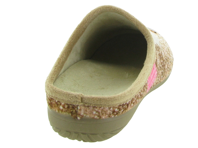 chaussons et pantoufles - Mules Sabots - femme - Synthétique - Beige - La maison de l espadrille4769901_5