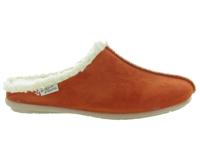 La maison de l espadrille chaussons et pantoufles 9009 orange4770303_2