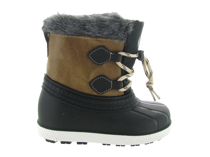 apres ski bottes fourrees -  - bebe mixte - Synthétique - Marron - Kimberfeel4776001_2