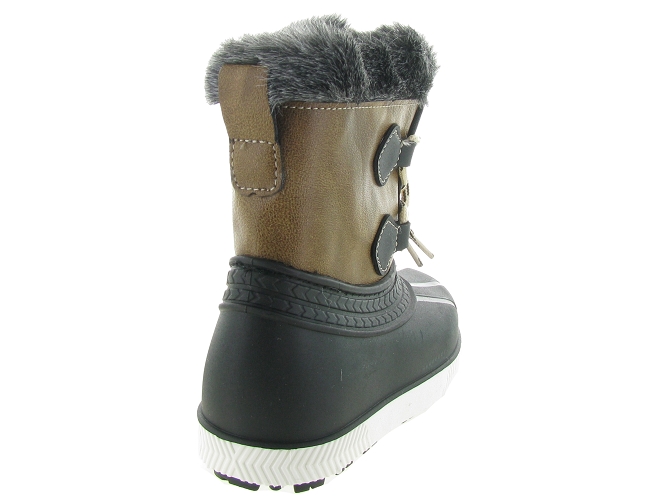 apres ski bottes fourrees -  - bebe mixte - Synthétique - Marron - Kimberfeel4776001_5