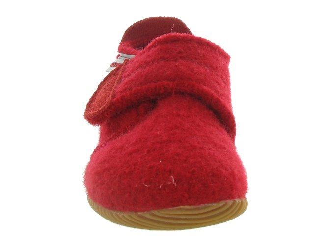 chaussons et pantoufles -  - bebe garcon - Laine - Rouge - Giesswein4777501_3