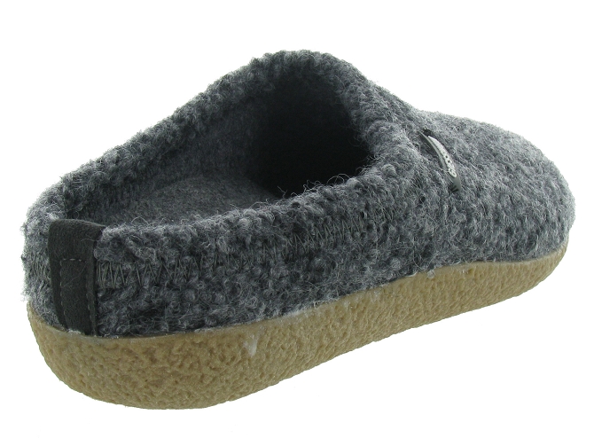 chaussons et pantoufles - Mules Sabots - homme - Laine - Gris - Giesswein4778404_5