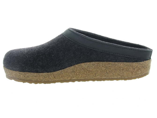 chaussons et pantoufles - Mules Sabots - homme - Feutrine - Gris - Haflinger4780901_4