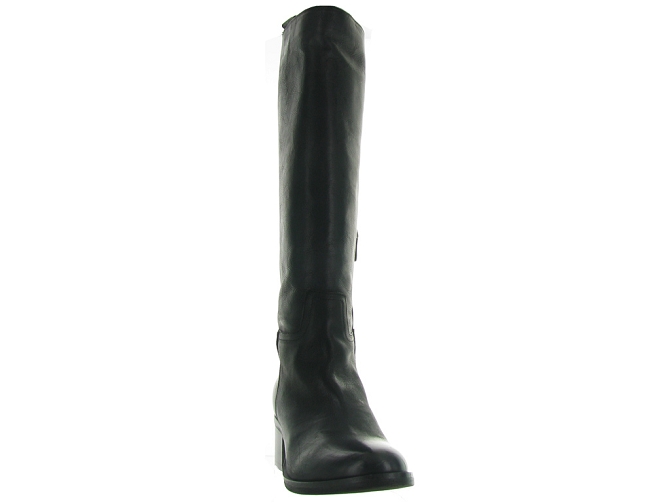 bottes - Cavalières - femme - Cuir - Noir - Julie dee4782201_3