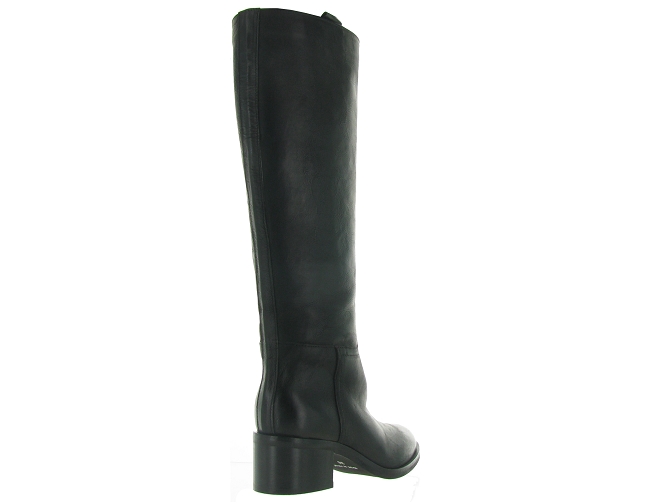 bottes - Cavalières - femme - Cuir - Noir - Julie dee4782201_5