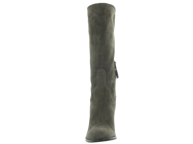 bottines et boots - Classique & Chic - femme - Nubuck - Beige - Julie dee4782301_3