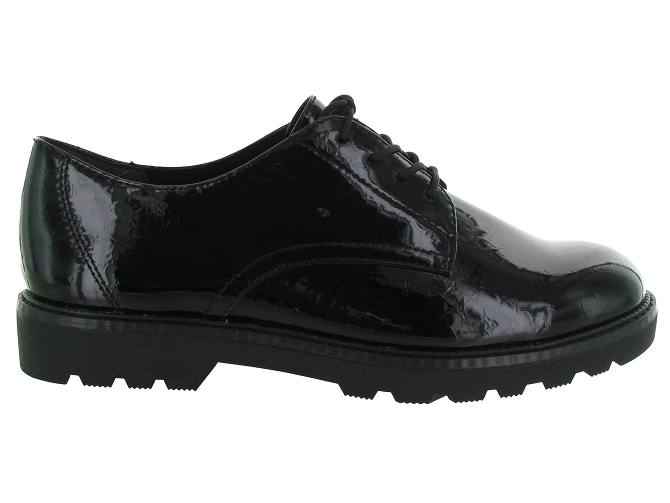 chaussures a lacets - Derby & Richelieu chic - femme - Synthétique - Noir - Tamaris4788103_2