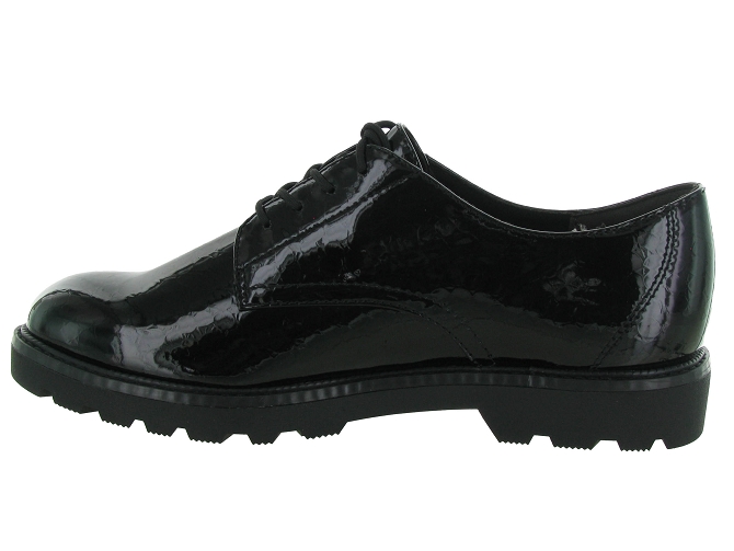 chaussures a lacets - Derby & Richelieu chic - femme - Synthétique - Noir - Tamaris4788103_4