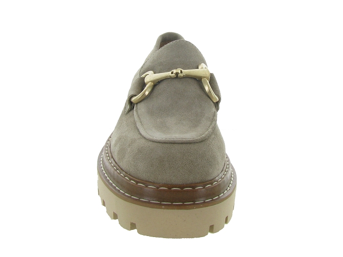 mocassins - Elégant - femme - Cuir - Beige - Semerdjian4793301_3