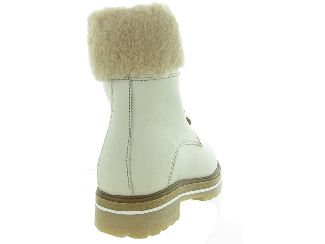 apres ski bottes fourrees - Botte de neige - femme - Cuir - Beige - Nicola benson franzini4794501_5