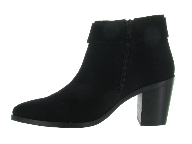 bottines et boots - Classique & Chic - femme - Cuir - Noir - Qootum4798301_4