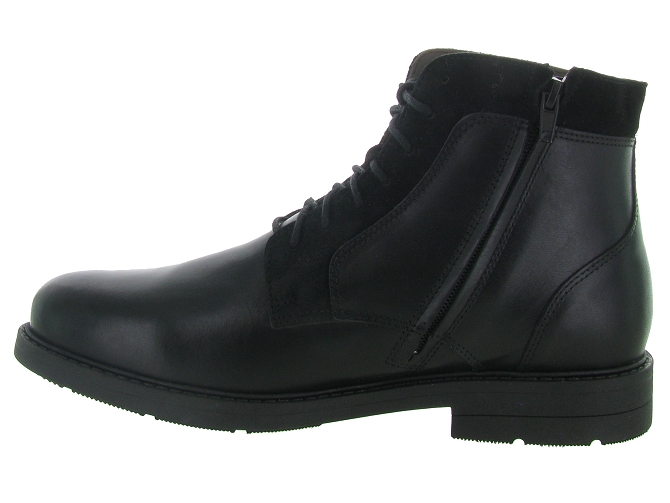 chaussures a lacets - Cérémonie - homme - Cuir - Noir - La thuile4804601_4