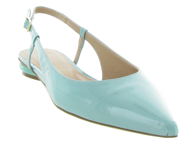 escarpins et trotteurs - Cérémonie - femme - Cuir - Bleu - Julie dee4827702_3