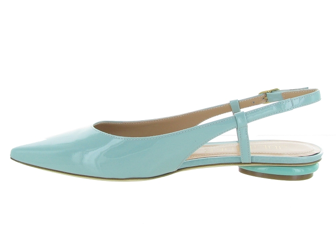 escarpins et trotteurs - Cérémonie - femme - Cuir - Bleu - Julie dee4827702_4