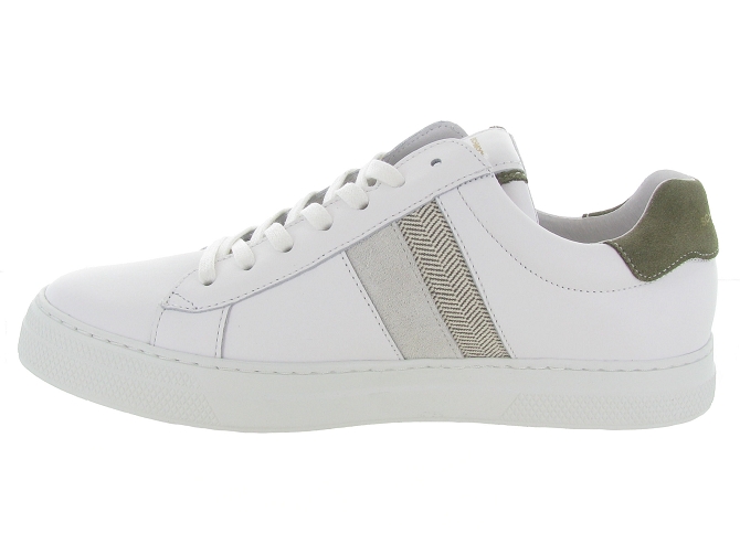 baskets et sneakers - Tendance - homme - Cuir - Blanc - Schmoove4835501_4