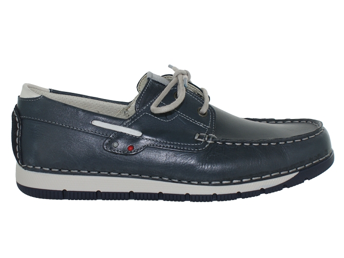 mocassins - Bateau - homme - Nubuck - Bleu - Fluchos4849804_2