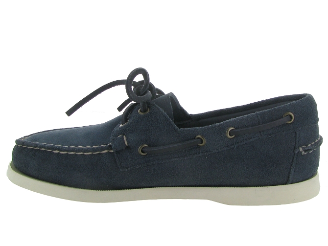 mocassins - Bateau - homme - Cuir - Bleu - Sebago4853403_4