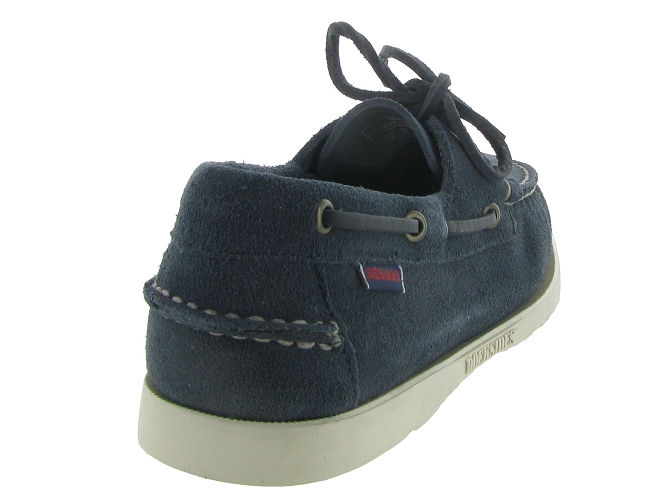 mocassins - Bateau - homme - Cuir - Bleu - Sebago4853403_5