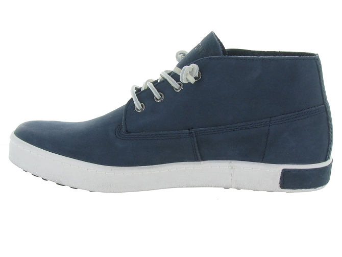 baskets et sneakers - Tendance - homme - Cuir - Bleu - Black stone4854501_4