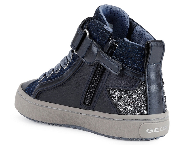 baskets et sneakers -  - junior fille - Synthétique - Bleu Marine - Geox4861101_3