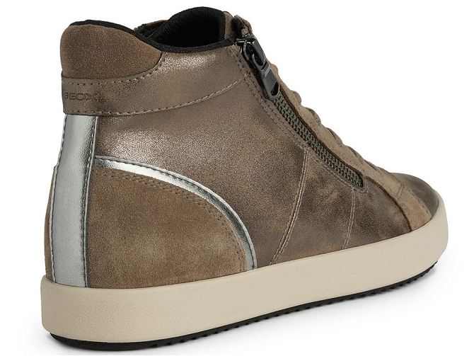 baskets et sneakers - Montante - femme - Synthétique - Bronze - Geox4861902_5