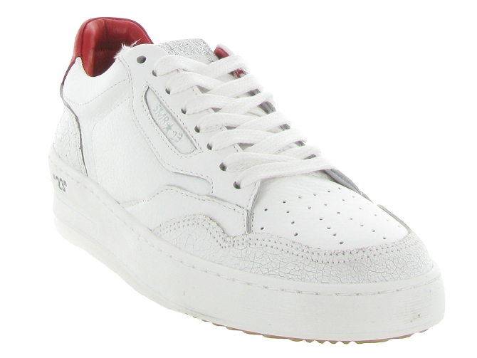 baskets et sneakers - Tendance - femme - Cuir - Blanc - Semerdjian4864401_3