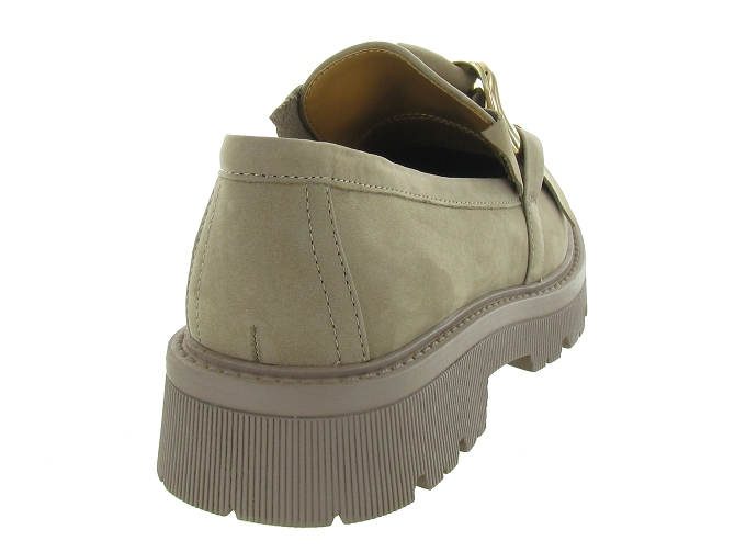 mocassins - Elégant - femme - Cuir - Beige - Regarde le ciel...4865002_5