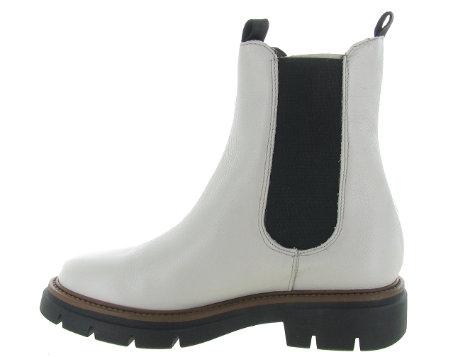 bottines et boots - Chelsea - femme - Nubuck - Blanc - Carmen4868302_4