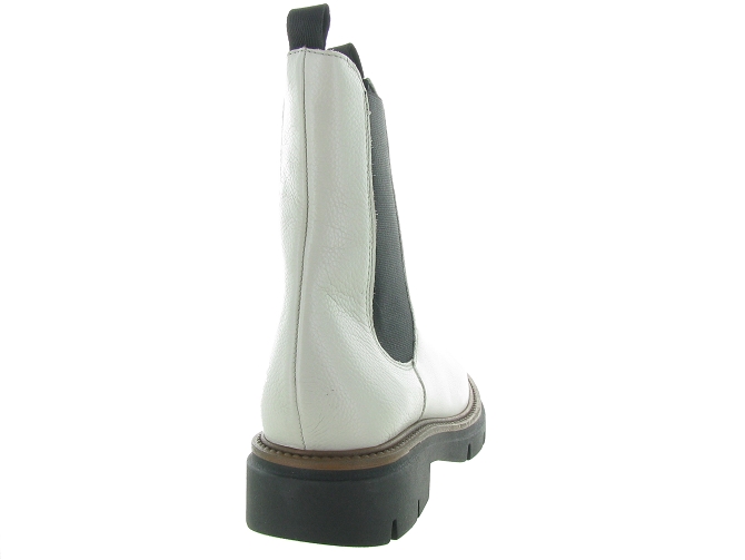 bottines et boots - Chelsea - femme - Nubuck - Blanc - Carmen4868302_5