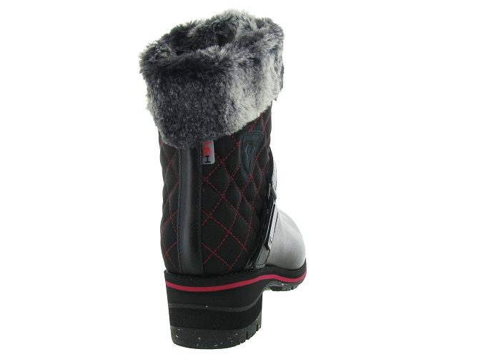 apres ski bottes fourrees - Chaussure neige - femme - Cuir - Noir - Rossignol4870301_5