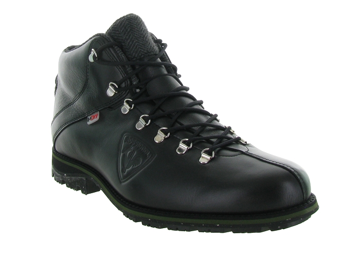 apres ski bottes fourrees - Chaussures neige - homme - Cuir - Noir - Rossignol