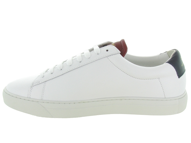 baskets et sneakers - Tendance - homme - Cuir - Blanc - Zespa4871001_4