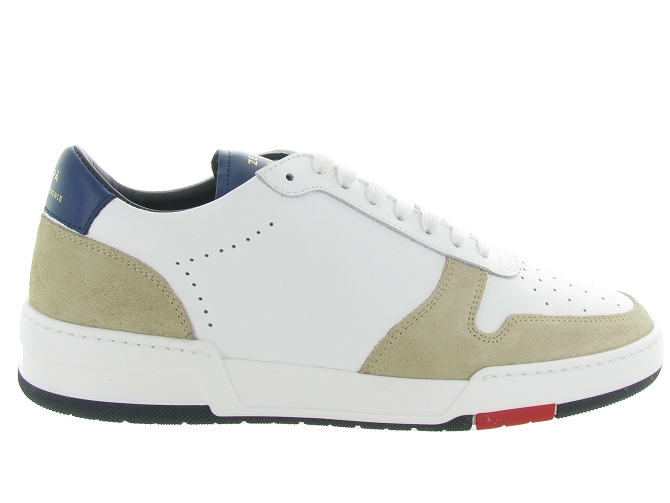 baskets et sneakers - Tendance - homme - Cuir - Beige - Zespa4871301_2