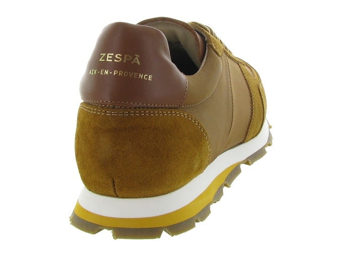 baskets et sneakers - Tendance - homme - Cuir - Camel - Zespa4871901_5