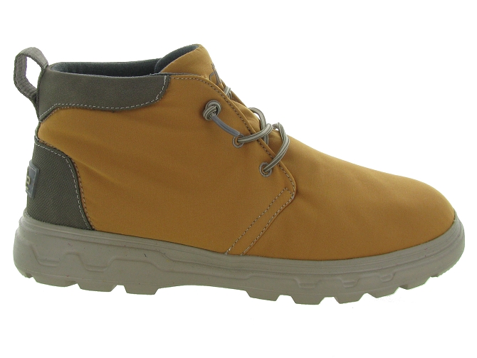 chaussures a lacets - Confort et décontracté - homme - Synthétique - Jaune - Hey dude4874002_2