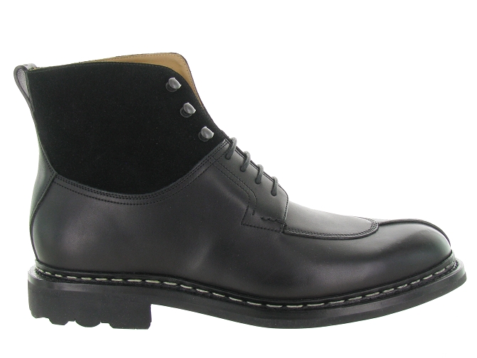 bottines et boots - Chelsea - homme - Cuir - Noir - Heschung4875401_2