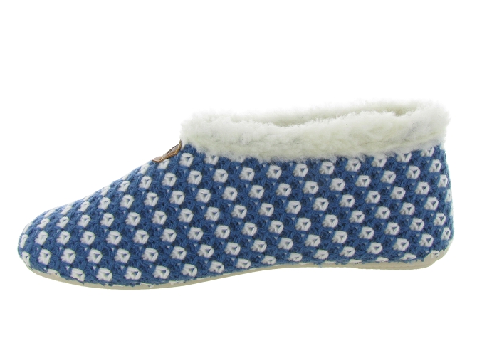 chaussons et pantoufles - Mules Sabots - femme - Synthétique - Bleu - Maison armando4876901_4