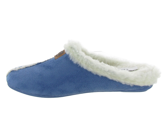 chaussons et pantoufles - Mules Sabots - femme - Synthétique - Bleu - Maison armando4877402_4