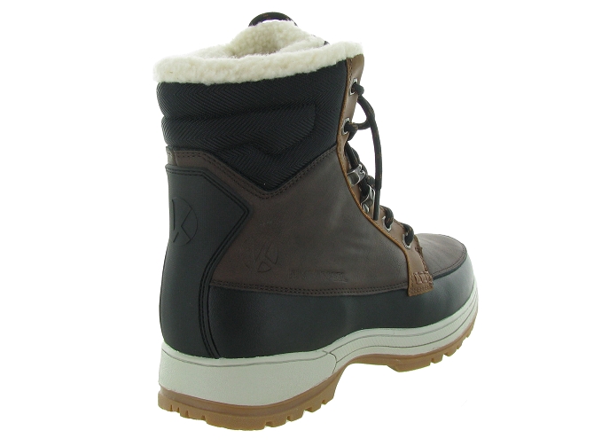 apres ski bottes fourrees - Chaussures neige - homme - Synthétique - Marron - Kimberfeel4877801_5