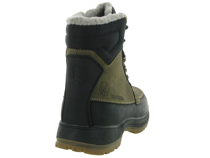 apres ski bottes fourrees - Chaussures neige - homme - Synthétique - Vert - Kimberfeel4877802_5