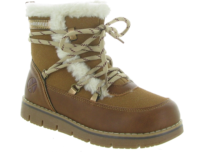 apres ski bottes fourrees -  - junior fille - Synthétique - Marron - Kimberfeel