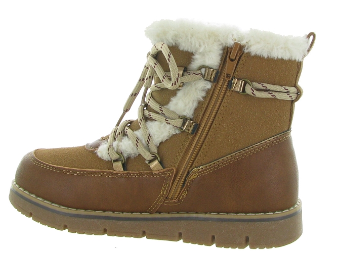 apres ski bottes fourrees -  - junior fille - Synthétique - Marron - Kimberfeel4878301_4