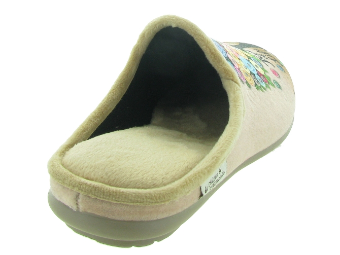 chaussons et pantoufles - Mules Sabots - femme - Synthétique - Beige - La maison de l espadrille4879001_5