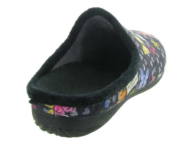 chaussons et pantoufles - Mules Sabots - femme - Synthétique - Noir - La maison de l espadrille4879401_5