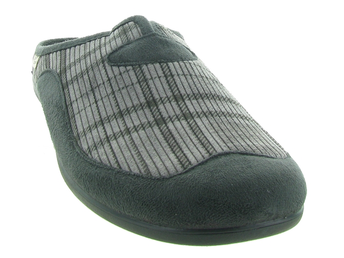 La maison de l espadrille chaussons et pantoufles 6719 gris4880401_3