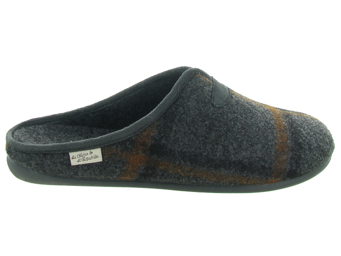 chaussons et pantoufles - Mules Sabots - homme - Synthétique - Gris - La maison de l espadrille4880501_2