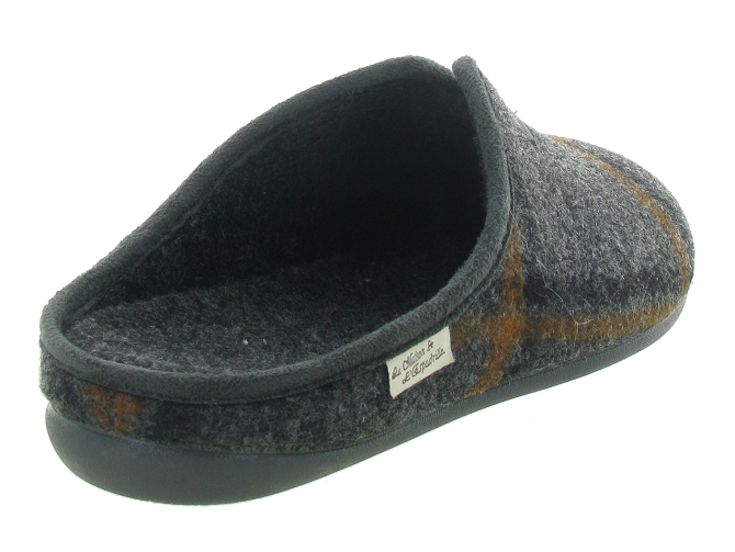 chaussons et pantoufles - Mules Sabots - homme - Synthétique - Gris - La maison de l espadrille4880501_5