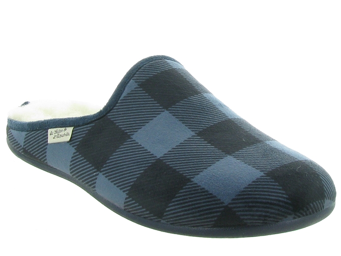 chaussons et pantoufles - Mules Sabots - homme - Synthétique - Bleu - La maison de l espadrille