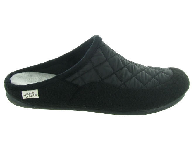 chaussons et pantoufles - Mules Sabots - homme - Synthétique - Noir - La maison de l espadrille4880701_2